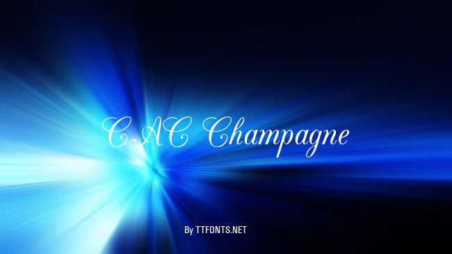 CAC Champagne example